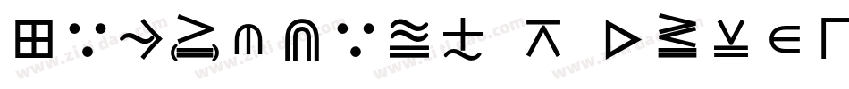 ZauriSans M Bold字体转换